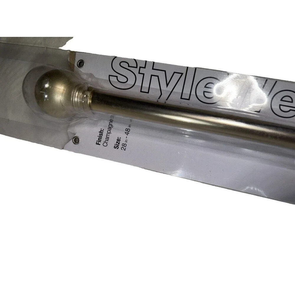 Modern Adjustable Curtain Rod Kit 28-48